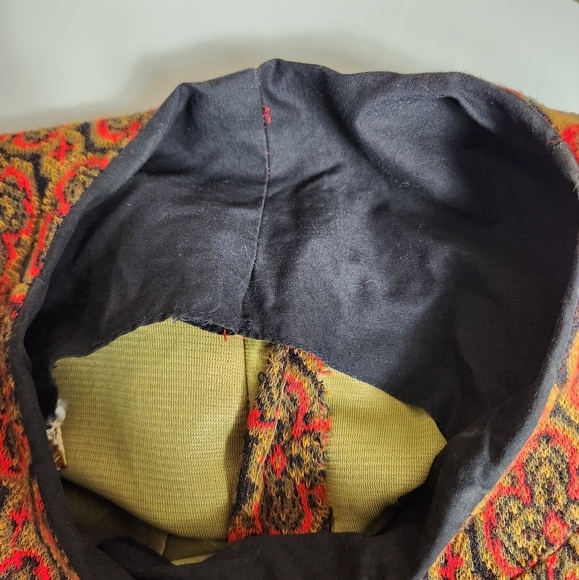 Joan Curtis Vintage 60s Go Go Womens Geo Print Sleeveless Knit Mini Dress-Size S - Picture 5 of 6